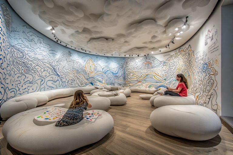 Arched Marker Surface For Psychotherapy