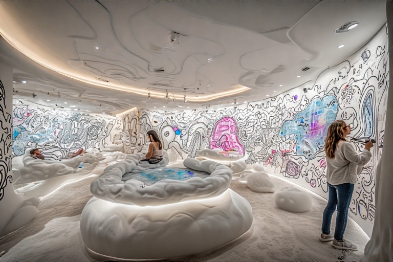 Concave Ghost Free Whiteboard For Family Therapy