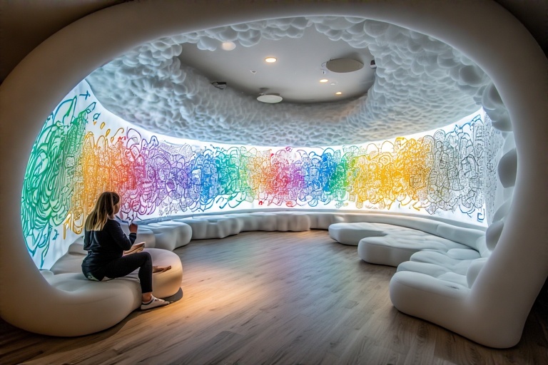 Convex Wipeable Surface For Dialectical Behavior Therapy