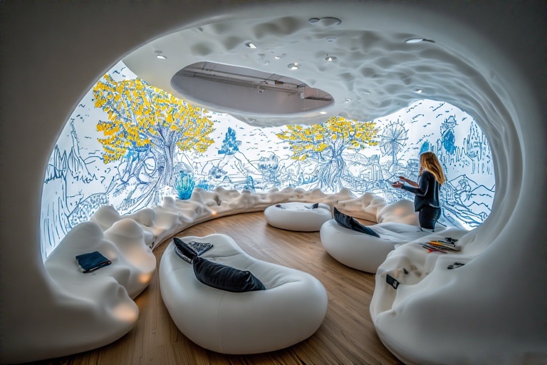 Convex Wipeable Surface For Guided Self Help Therapy
