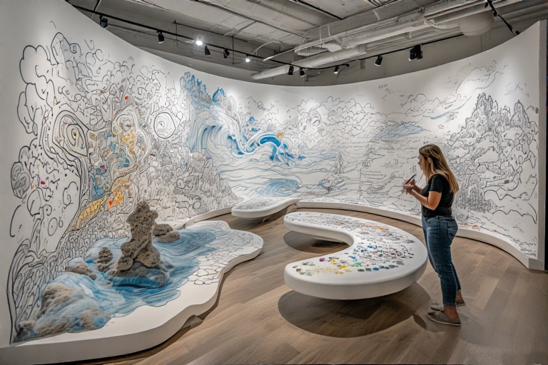 Curvy Dry Erase For Stress Management Therapy