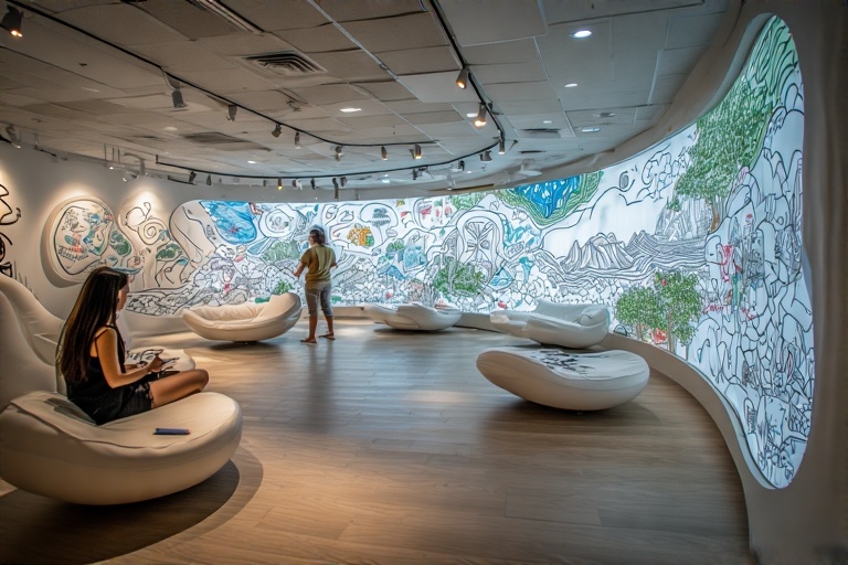 Flexible Dry Erase Panel For Mindfulness Based Therapy