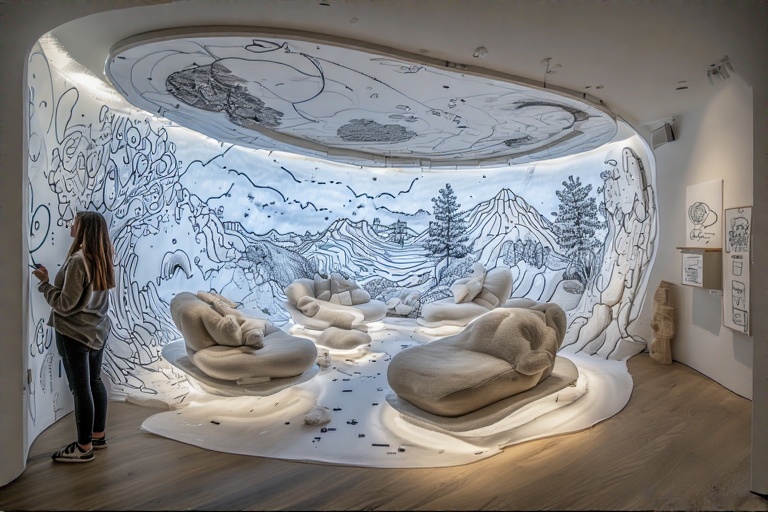 Flexible Writing Surface For Mindfulness Based Therapy