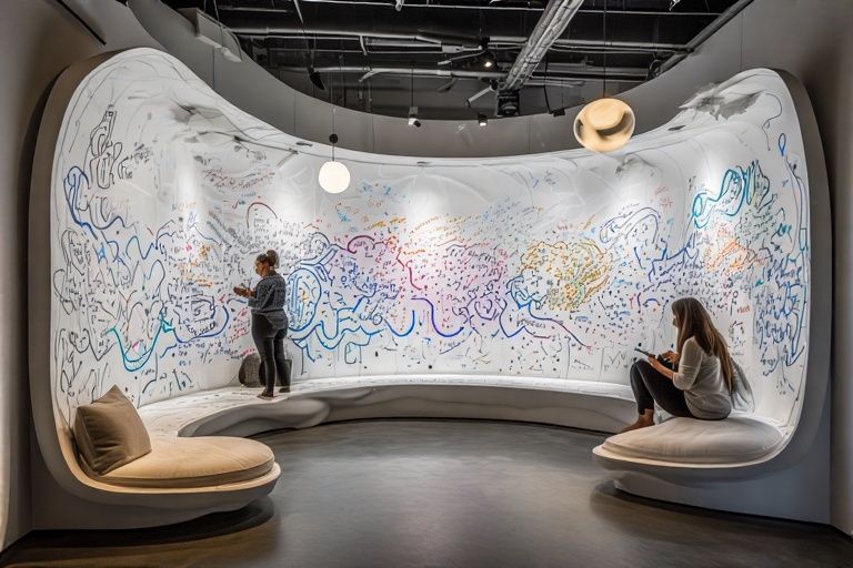Oval Writing Board For Art Therapy For Depression