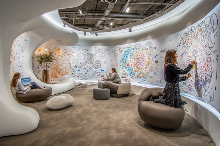 Wavy Wipeable Surface For Emotional Support Therapy