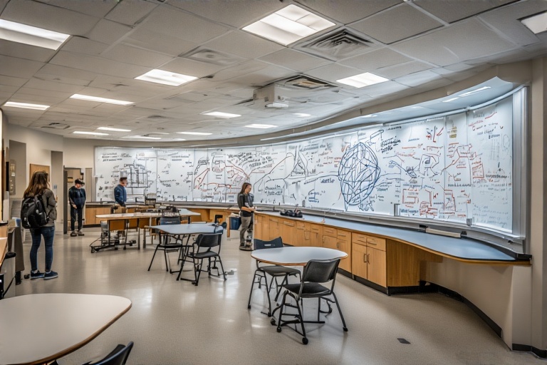 Arched Dry Erase Board For Cloning Lab