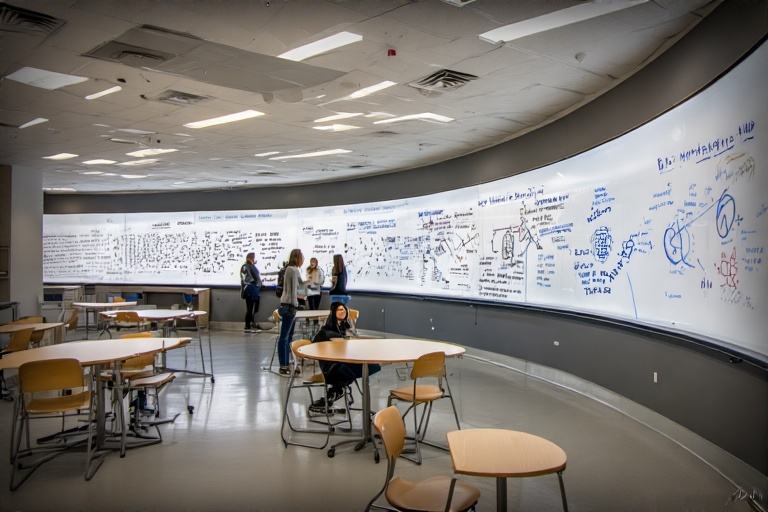 Circular Ghost-Free Board For Bioimaging Lab