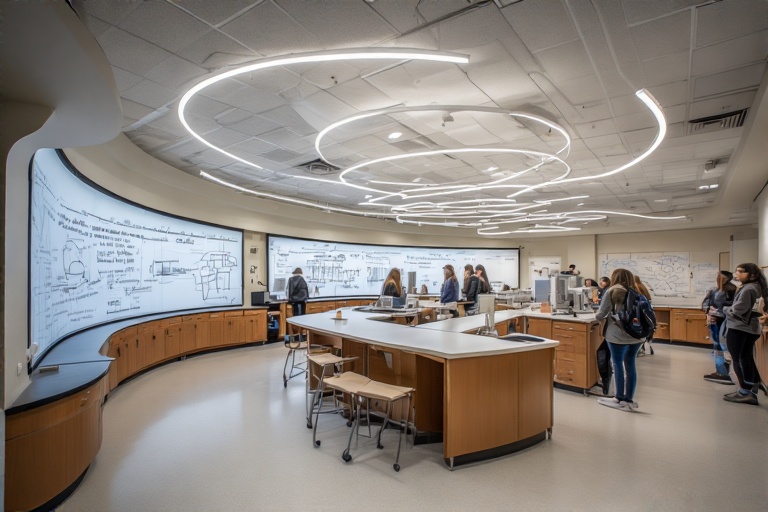 Circular Marker Board For Biophysics Lab