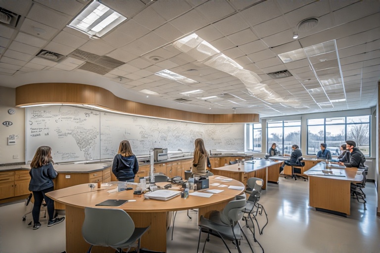 Circular Marker Surface For Gene Editing Lab