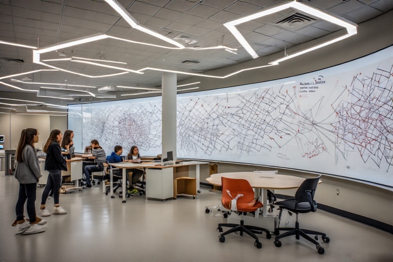 Convex Dry Erase Board For Drug Discovery Lab