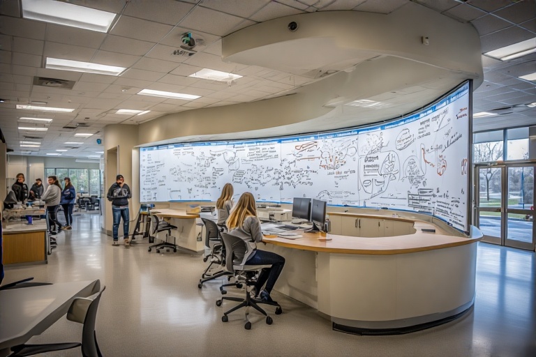Convex Ghost-Free Whiteboard For Anatomy Lab