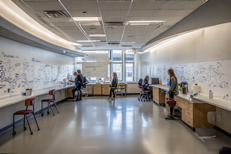 Convex Whiteboard For Immunobiology Lab