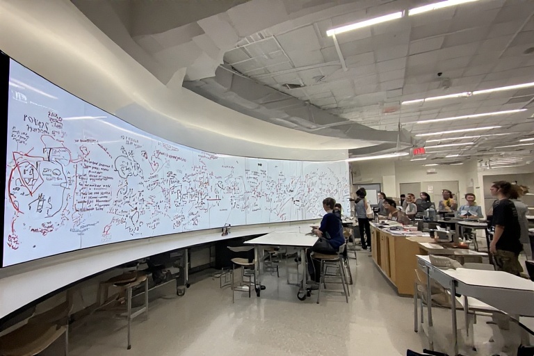 Convex Writing Board For Biosafety Lab
