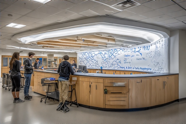 Convex Writing Surface For Spectroscopy Lab