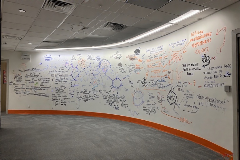 Curved Dry Erase For Biology Laboratory