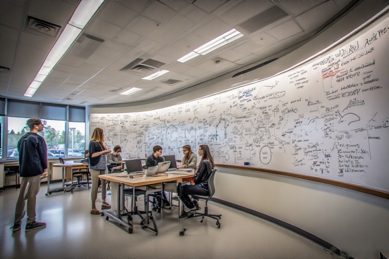 Curved Marker Surface For Biomedical Research Facility