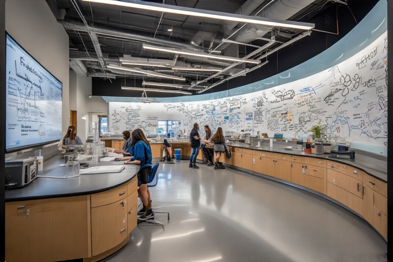 Elliptical Dry-Erase For Biomechanics Lab