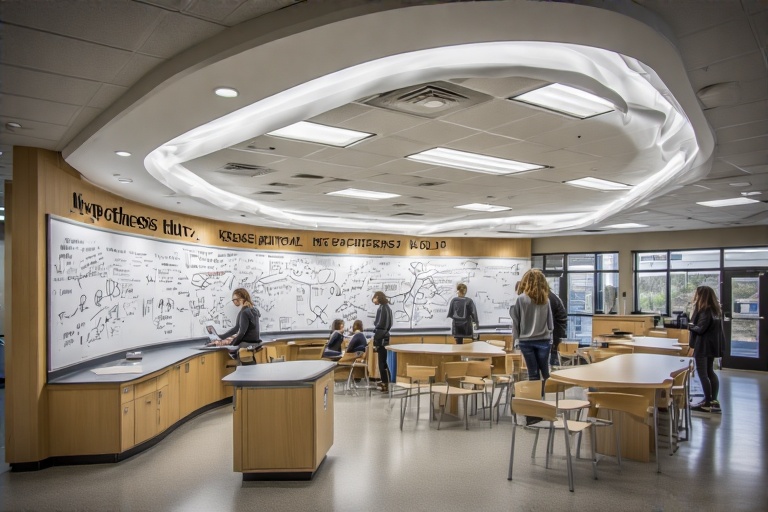 Elliptical Dry Erase For Experimental Biology Lab