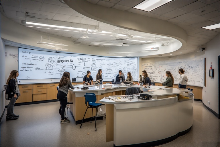 Elliptical Marker Board For Enzymology Lab