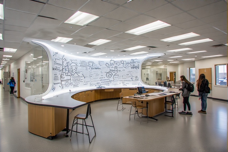 Flexible Dry Erase Board For Biomechanics Lab