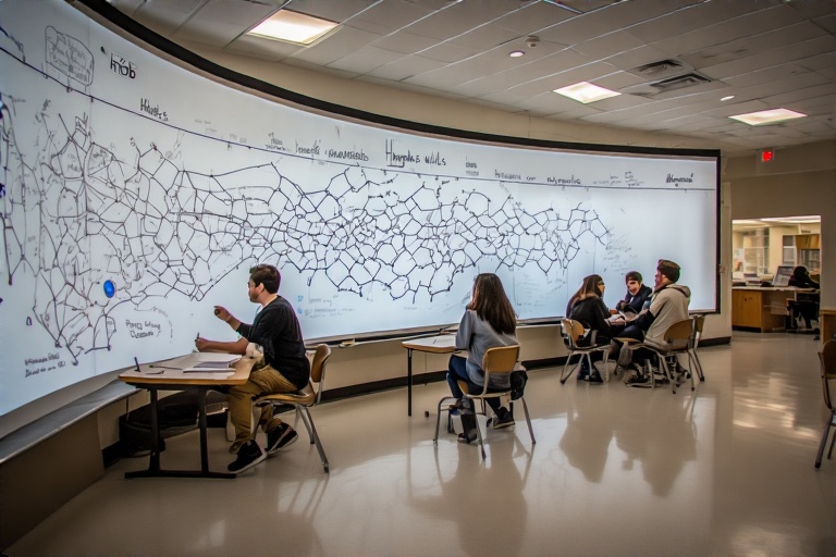 Oval Dry Erase For Biochemistry Lab