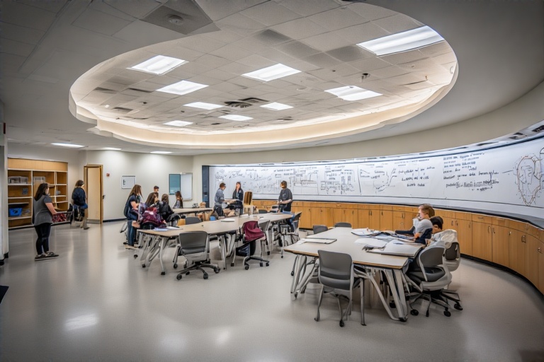 Oval Writing Surface For Flow Cytometry Lab