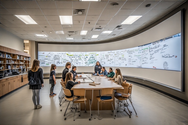 Semi-Circular Dry-Erase For Mycology Lab