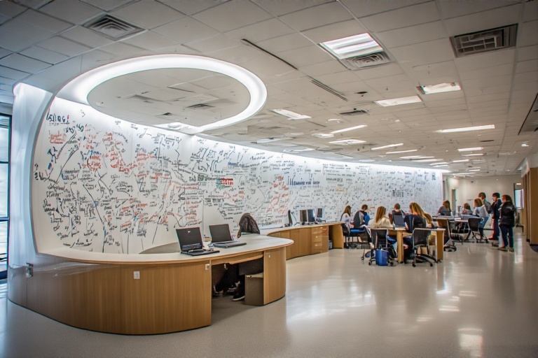 Semi-Circular Marker Board For Developmental Biology Lab
