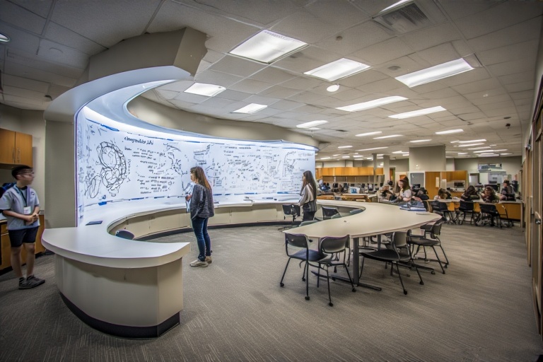 Semi-Circular Whiteboard For Cell Culture Lab