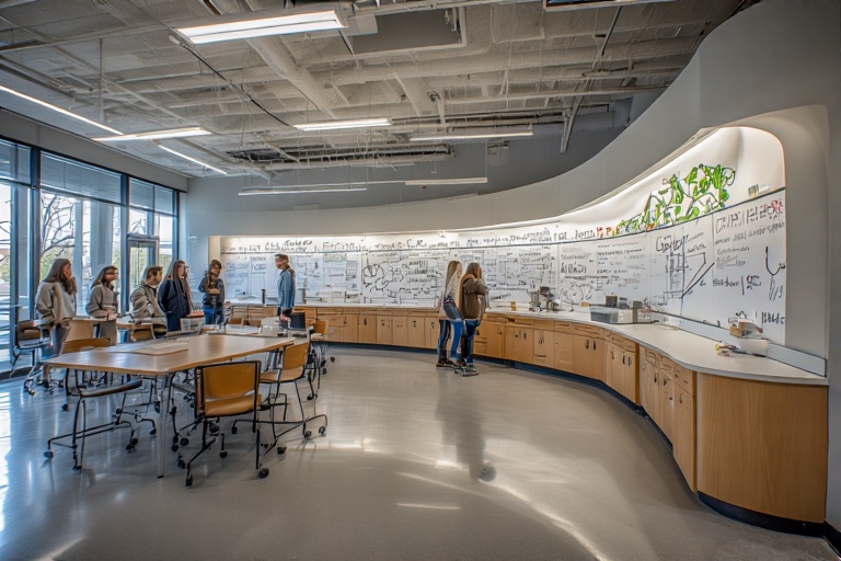 Semi-Circular Writing Board For Cloning Lab