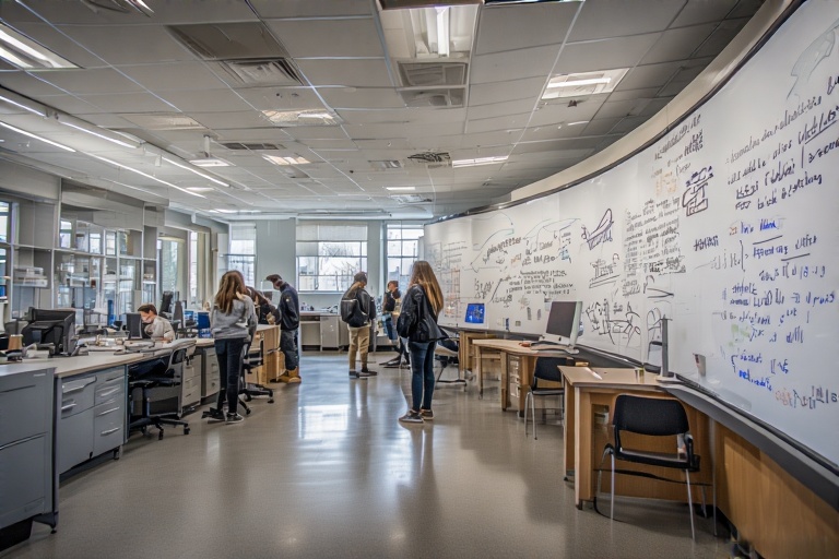 Wavy Dry-Erase For Infectious Disease Lab