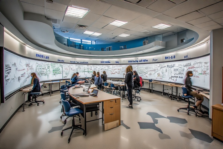 Wavy Marker Board For Systems Biology Lab