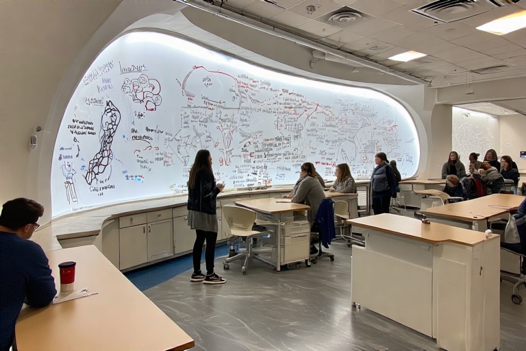 Wavy Marker Surface For Biomedical Lab