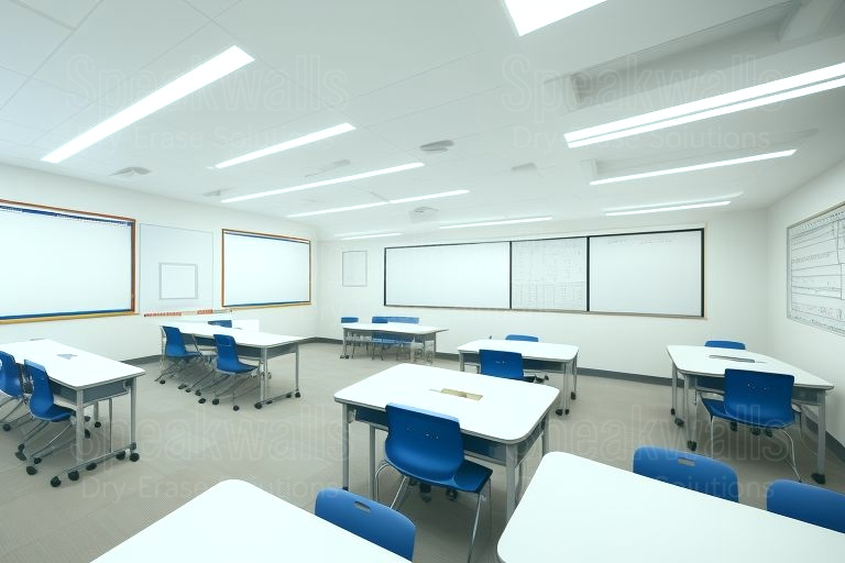 An image of whiteboard resurfacers used in private schools for high-functioning autism learners.